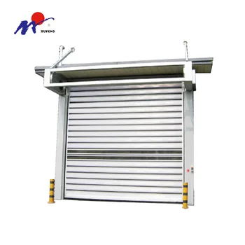 Powder Coated Aluminum Metal Rapid Rolling Door In China Buy Home Depot Luxurious Sliding Door Attach With Window New Design Spiral High Speed