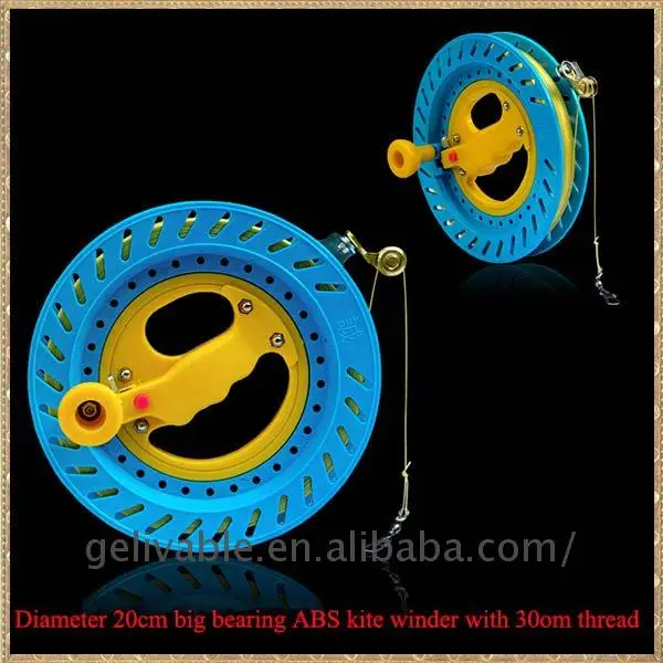 Kite Winder Reel Flying Tool Hand Wheel Abs Kite Reel With String Buy