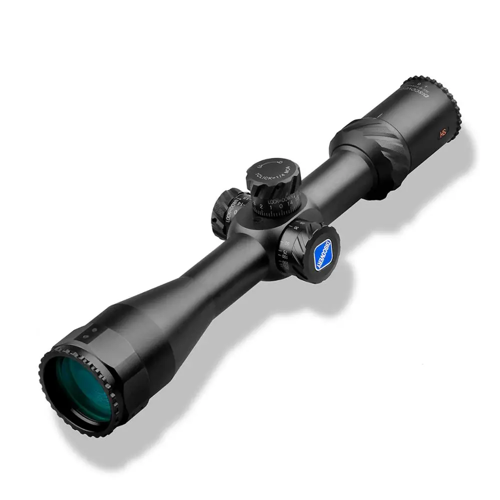 

Discovery Optics HS 4-14X44SF First Focal Plane Reticle 1/10Mil Click adjustment Value scopes & accessories