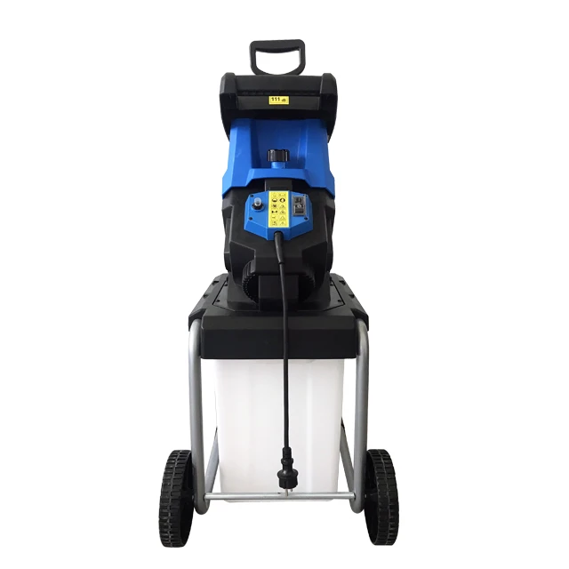 Residential Portable Mini Electric Pine Needle Plant Chipper Shredder