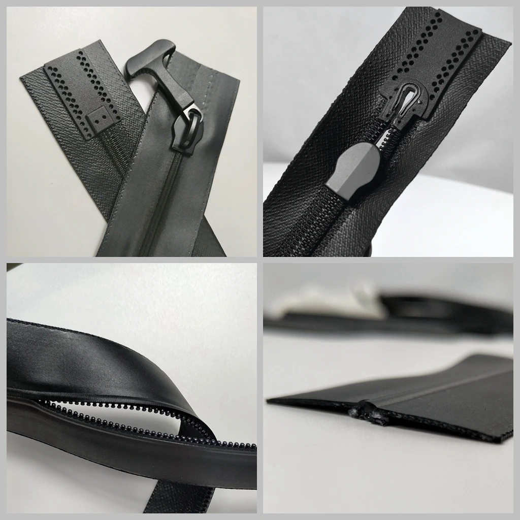 8 High Frequency Welding Tpu Airtight Waterproof Zippers For Insulated