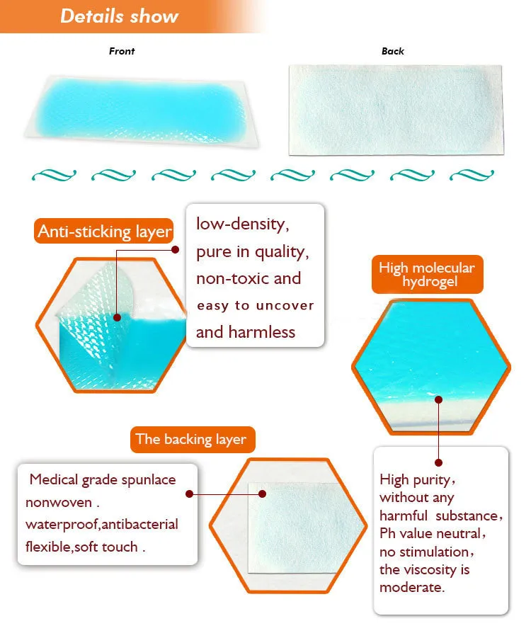 Cooling patch details