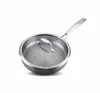 china factory 26cm Family Kitchen Appliance Pure titanium frying pan