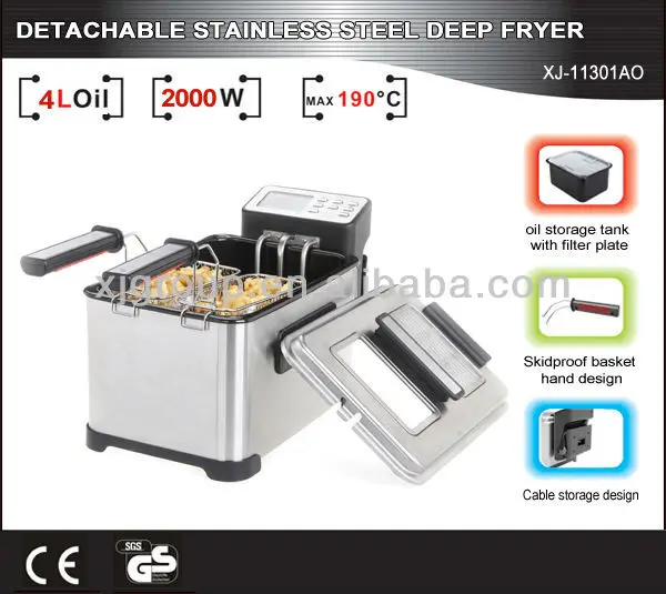 General Electric Deep Fryer Digital Deep Fryers 4l Xj11301ao Buy