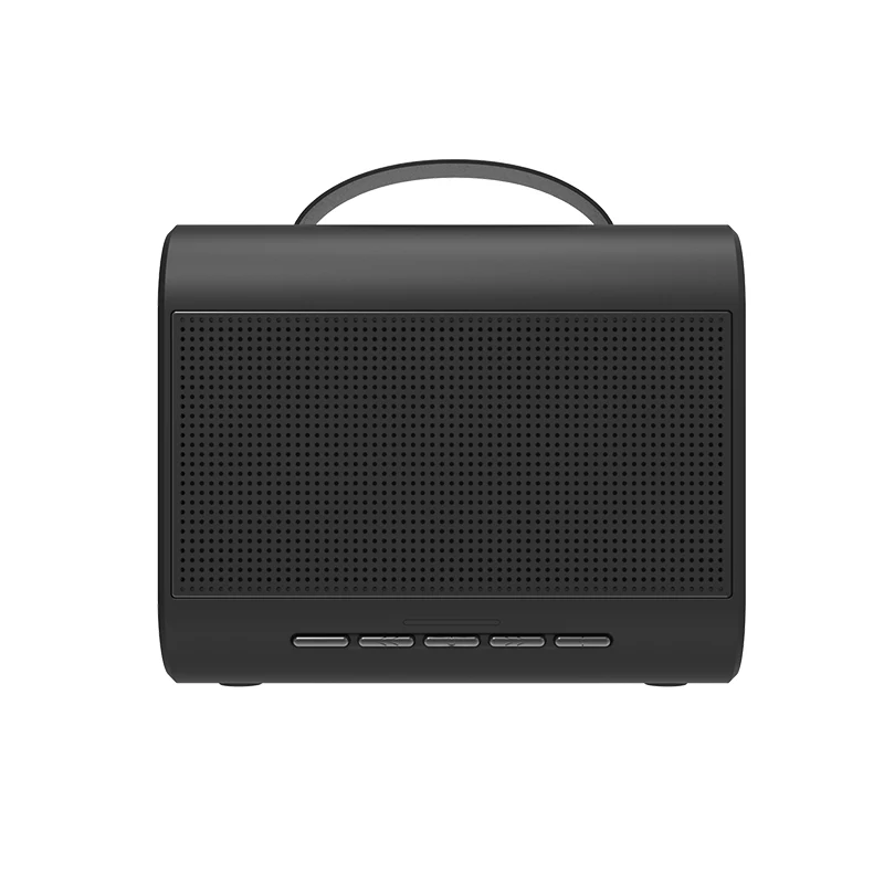 Bluedio T-Share2.0 (Camel) Portable Bluetooth Wireless Stereo Speaker with Mic for Calls (Black)