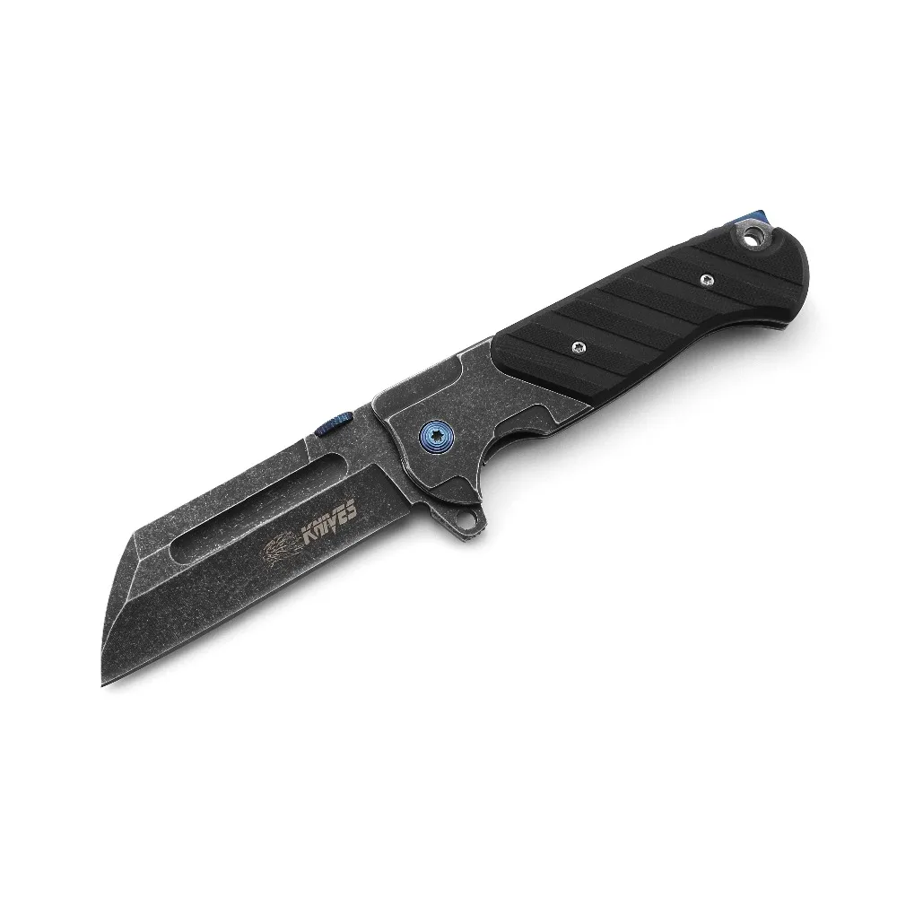 

SR777B Paring Knife Folding Damascus Pocket Knives high quality liner lock folding knife with G10 handle, N/a
