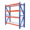 Top quality mid-duty dajustable 4 layer steel material storage shelf for warehouse