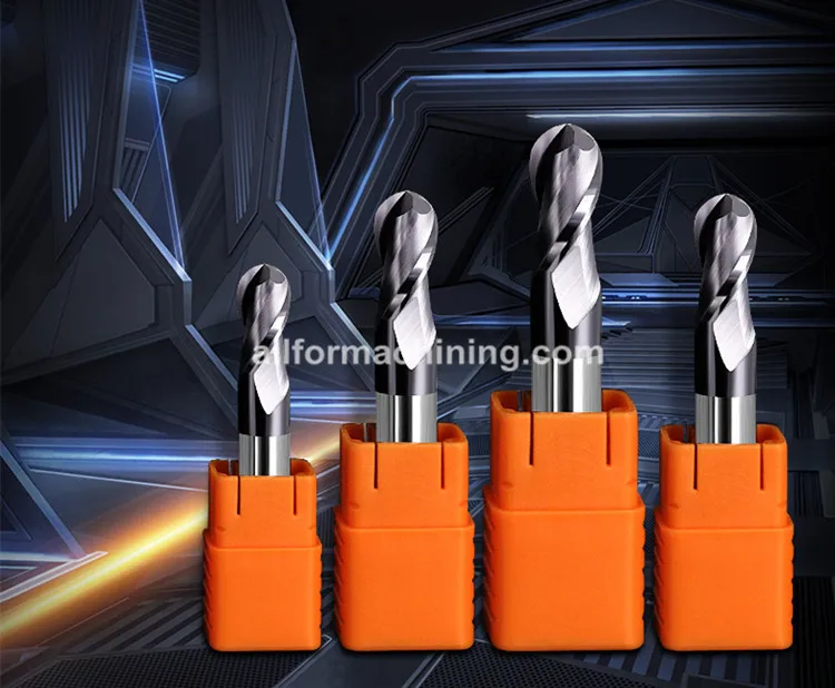 HRC55 Ball Nose Carbide End Mills