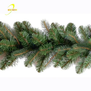 Artificial Pvc Plastic Christmas Green Garland - Buy Christmas Garland