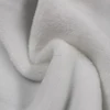 Warp Knitted PFD/PFP One Side Brushed 4 Way Stretch White Spandex Super Soft Velvet