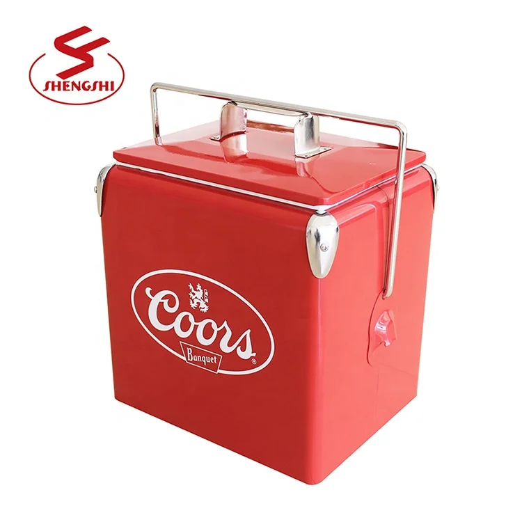 Metal Classic Country Ice Bucket Cooler Box Buy Country Ice Bucket
