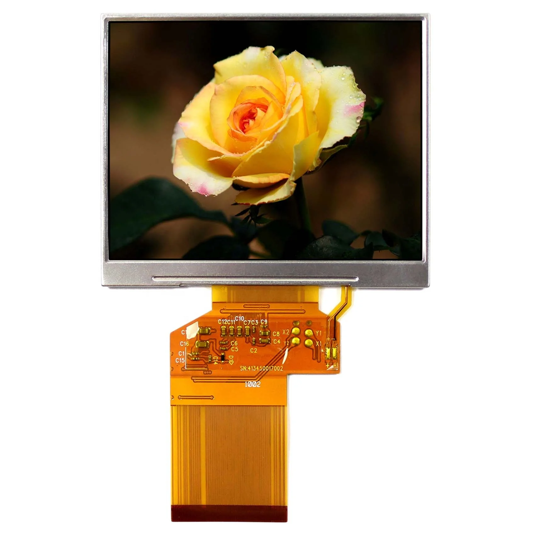 

3.5 digit lcd display with touch panel screen