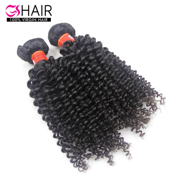 

Unprocessed virgin hair weave 2pcs/ lot kinky curly dhl free shipping 12-30inch gs hair products 100 malaysian human hair, Natural color 1b to #2