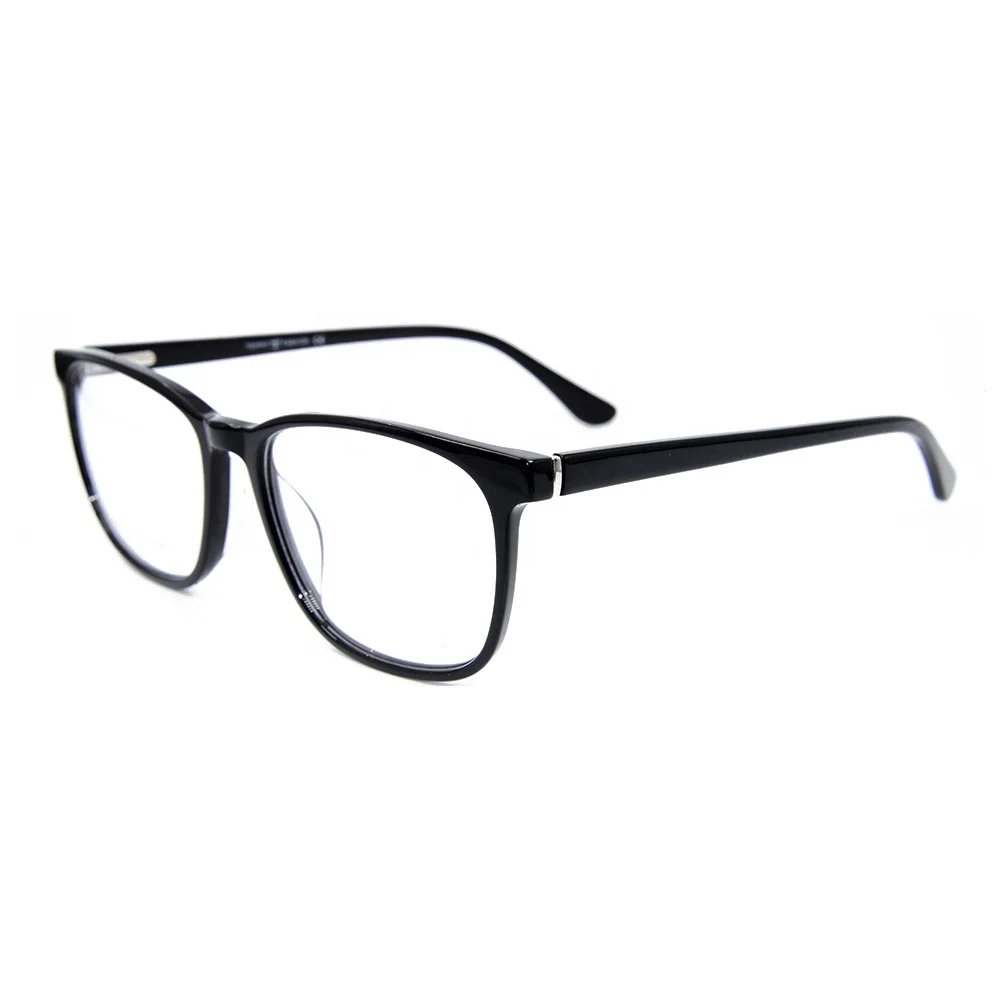 

New 2018 full-frame high quality acetate spectacle frames simple and generous optical glasses frame