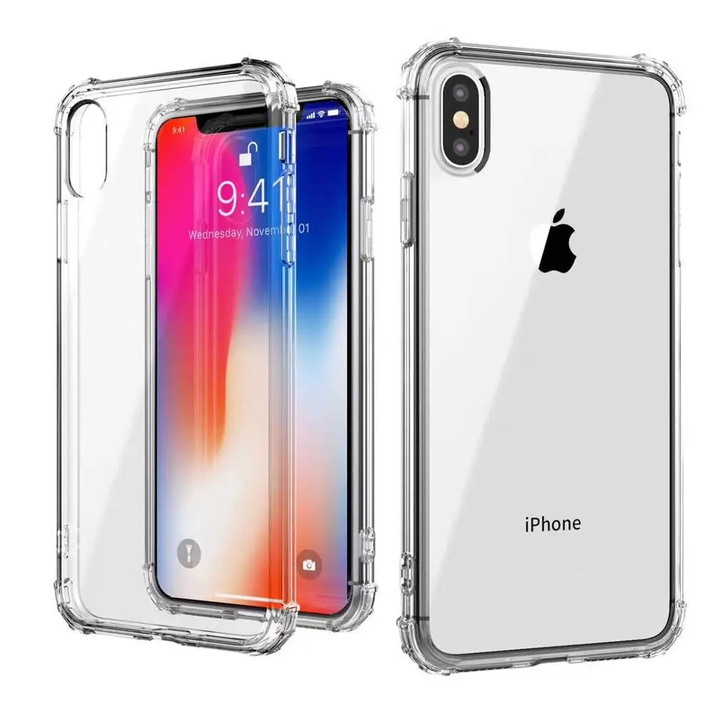

Rugged Crystal Designed for Apple iPhone Xs Case (2018) / Designed for Apple iPhone X Case (2017) - Crystal Clear, N/a