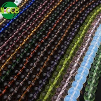 

2016 fashion Chinese bead treasures round clear faceted strand crystal glass beads