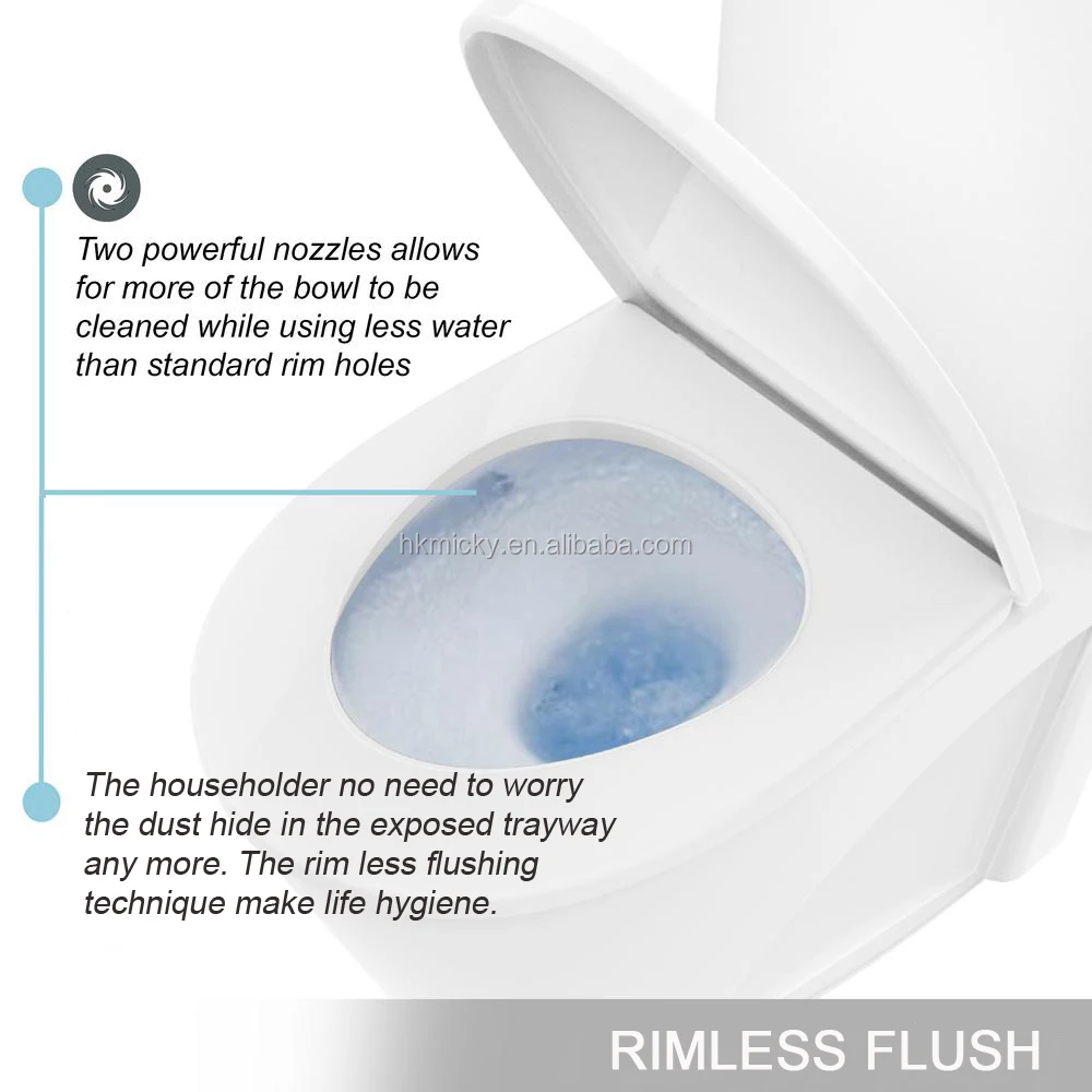 Wholesale Modern Style High Quality Ceramic One Piece Toilet Bowl For