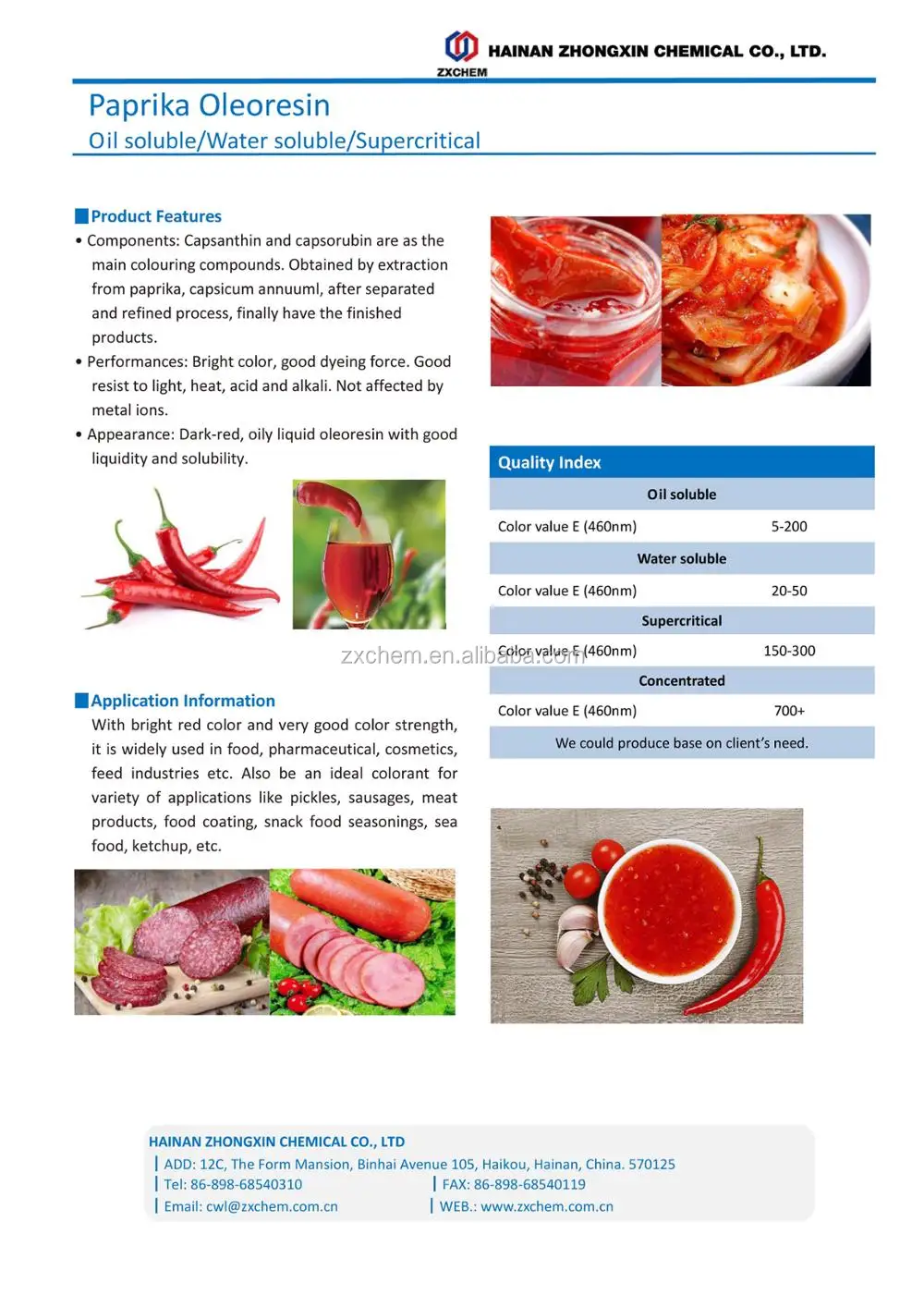 Food Grade Paprika Oleoresin 100,000cu Good Price Buy Paprika