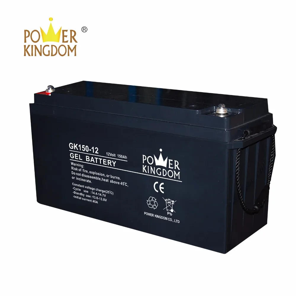 Power Kingdom sealed lead acid car battery factory wind power system-2