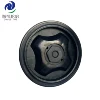 7 inch wide plastic wheel for air compressor, trolley cart, bbq grill