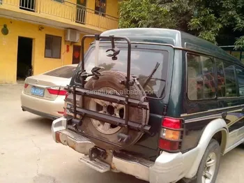 pajero bike rack