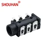 Headphone Jack PJ313 SMD/SMT earphone socket 6 pin 5000 cycles life