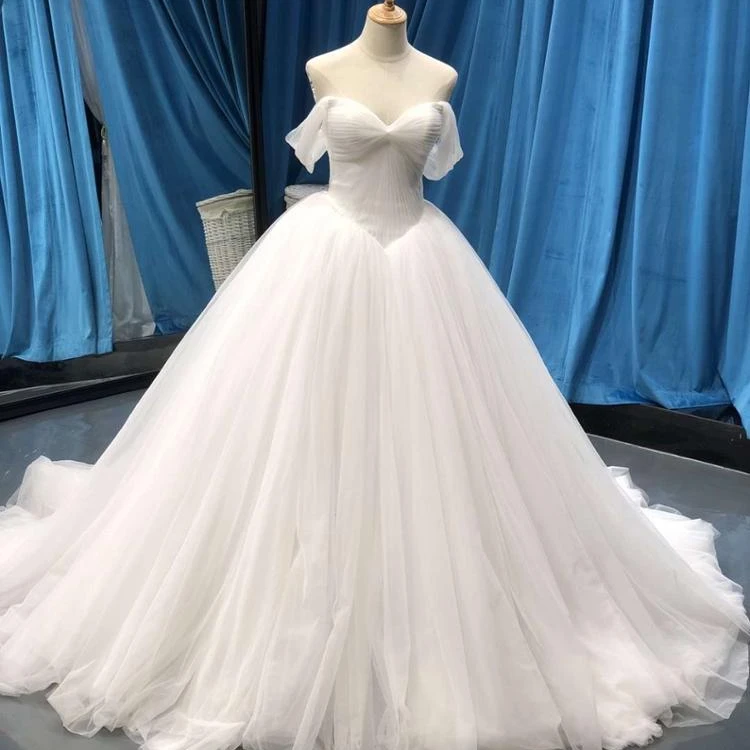 

RSM66620 Jancember white party luxury satin sweetheart elegant women fashion wedding dress bridal gown