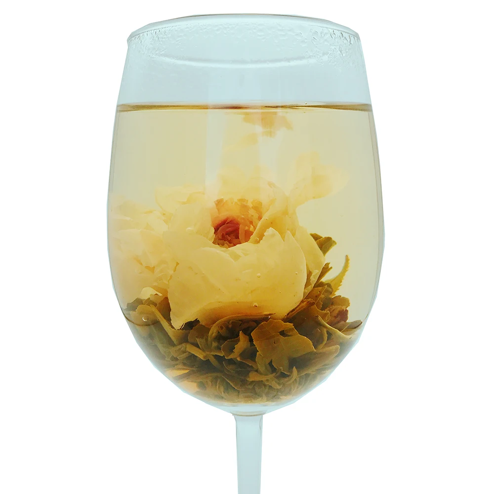 Chinese Handcraft Flowering Tea Ball Hibiscus Flower Bloom Tea Blooming