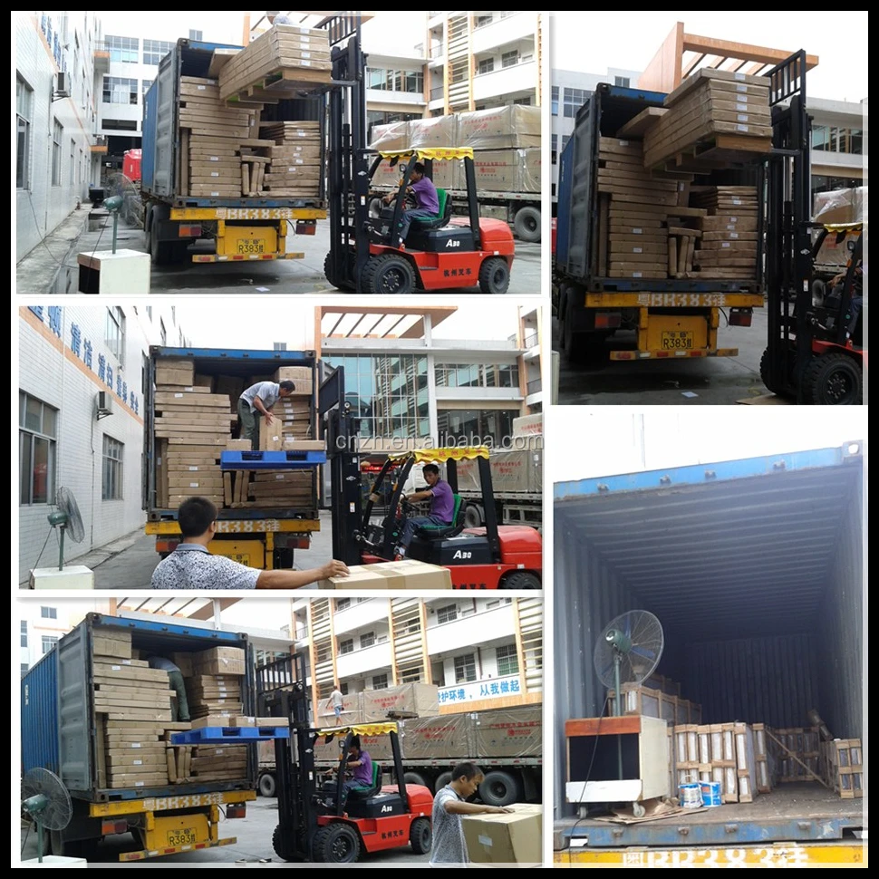 European Style New Model Fiber Kitchen For Apartment Project