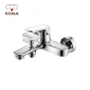 Durable Bathroom Single Handle 2 Hole 4 inch Surface Mounted Brass Faucet And Shower Valve