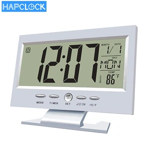 Image of Newest design desk voice controlled with alarm clock