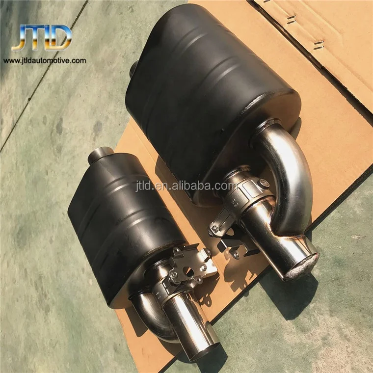 New Type Black Color Electronic Exhaust Muffler Electric Cutout Valve