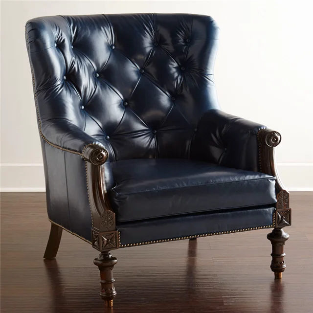 leisure chair anji  fabric leisure chair luxury leisure chair single armchair living room set