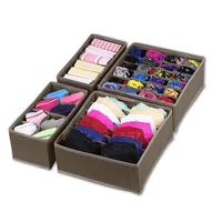 

400123 Top sale Closet Underwear Organizer Drawer Divider For Bras Panties Socks