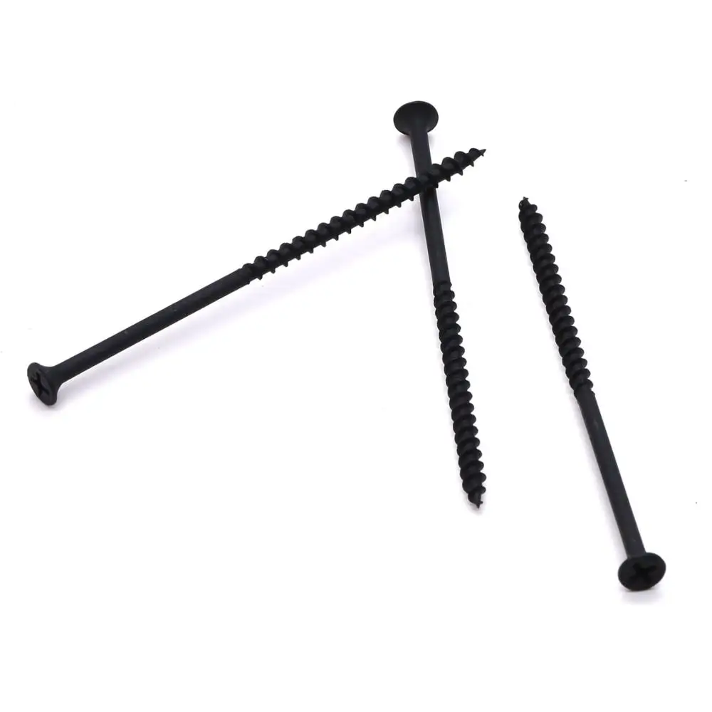 
Black Self Tapping Phosphating Drywall Screws With Bugle Head 