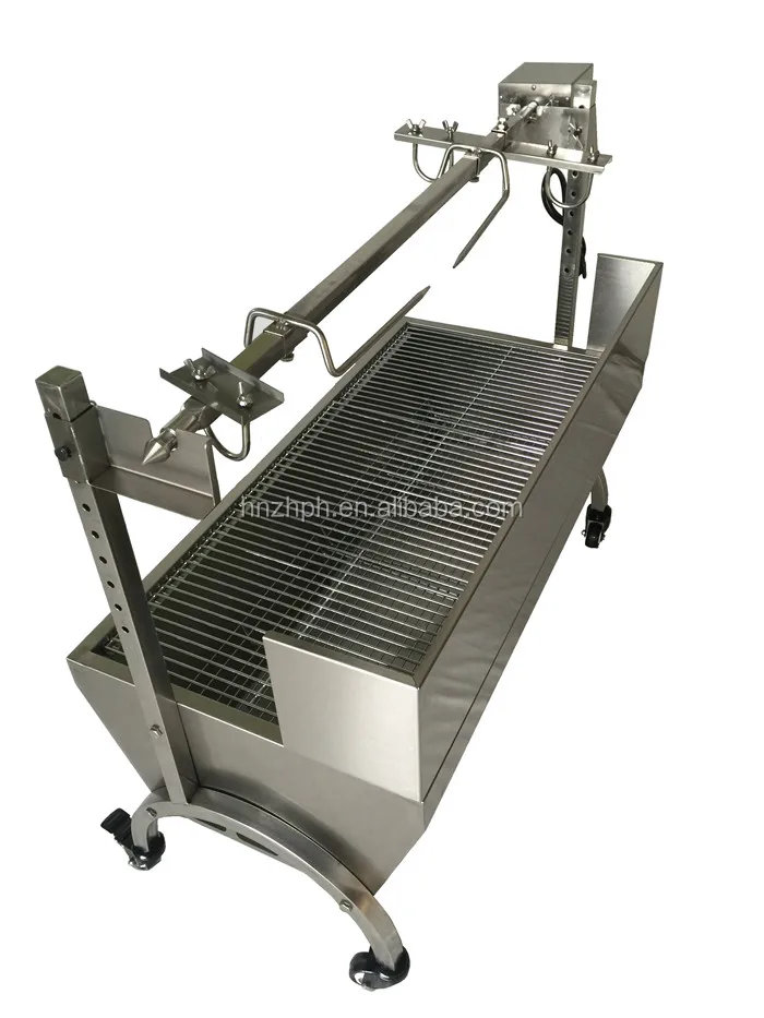 Automatic Rotating Electric Charcoal Bbq Barbecue Grill Machine Buy Bbq Grill Barbecue Grill