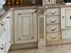 Beautiful Kitchen furniture made of soil wood Italian style Chinese factory