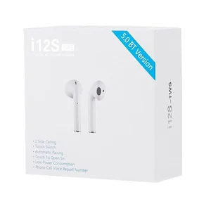 i12 TWS Wireless Earbuds Bluetooth 5.0 Hifi Sound