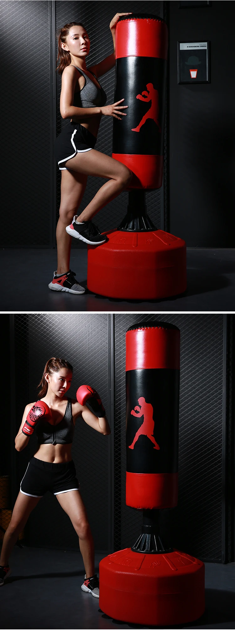 Round Desk Desktop Table Punching Bag With Custom Logo Buy Desktop
