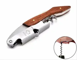 Image of Customized wine wood bottle opener