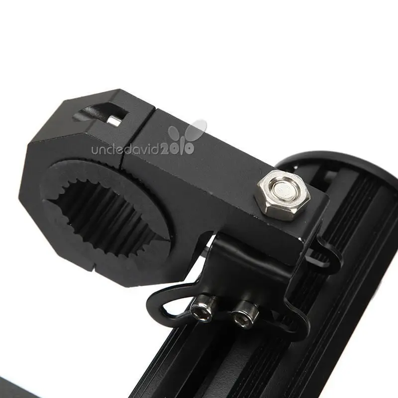 2x 2/" 49-54mm Bull Bar Roof Roll Cage Tube Mount Bracket Clamp LED Light Holder