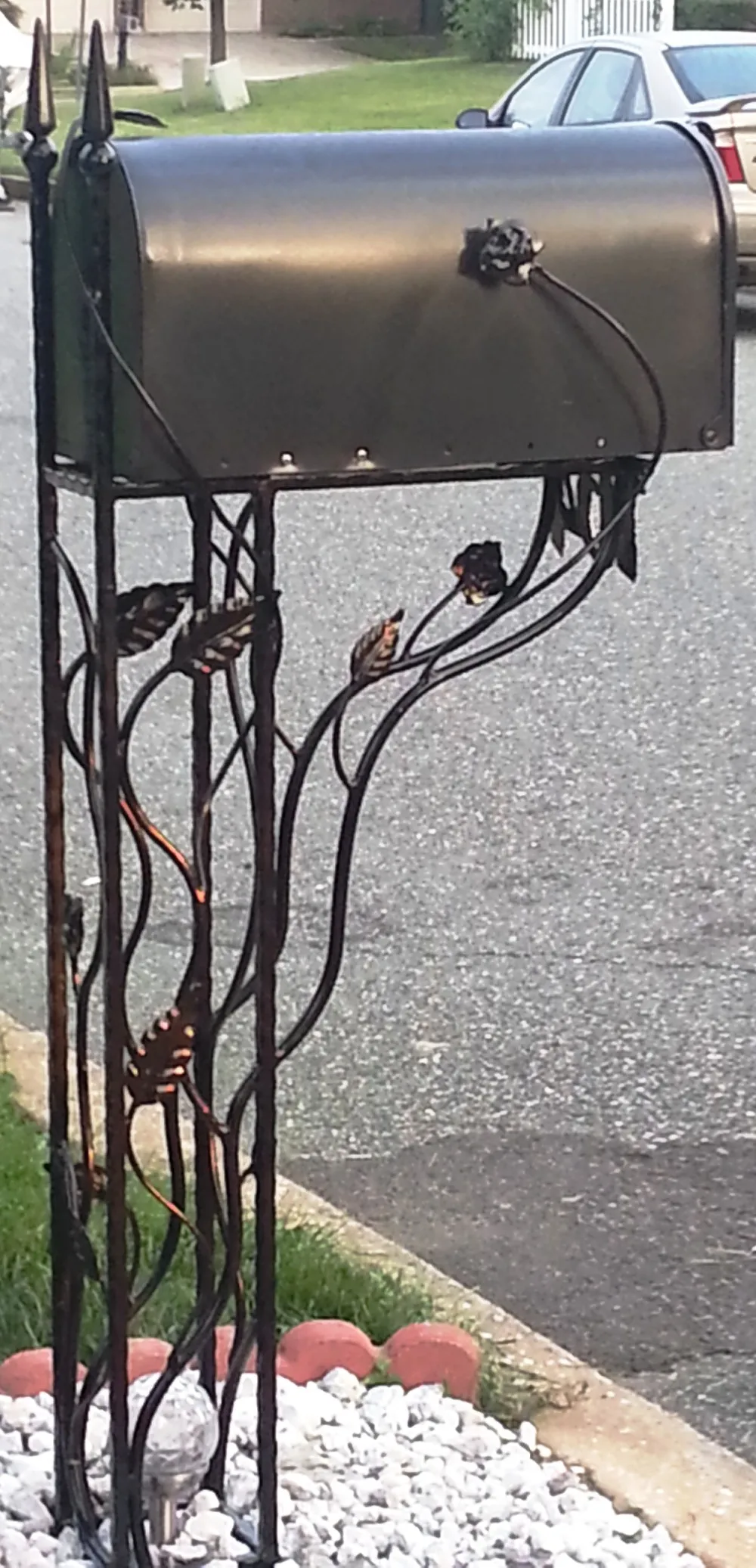 Ornamental Wrought Iron Mailboxes Residential Buy Wrought Iron