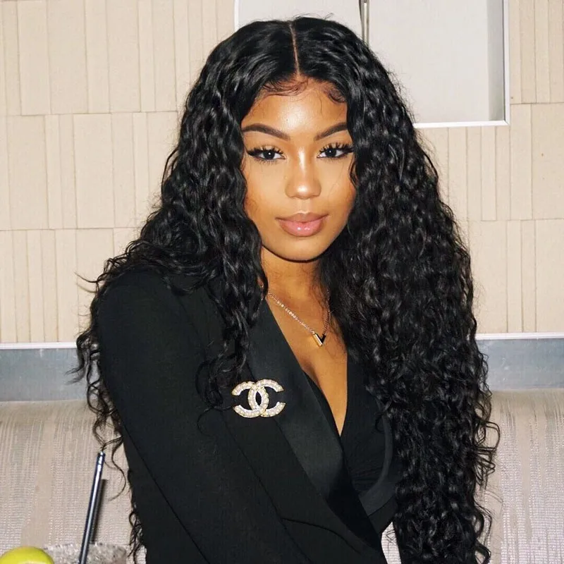 

20'' 150% Density 13x6 Lace Frontal Wig Advanced Pre-Bleached Knots Pre-Plucked Hairline Pre-Added Removable Elastic Band