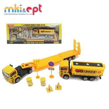 construction truck toy set