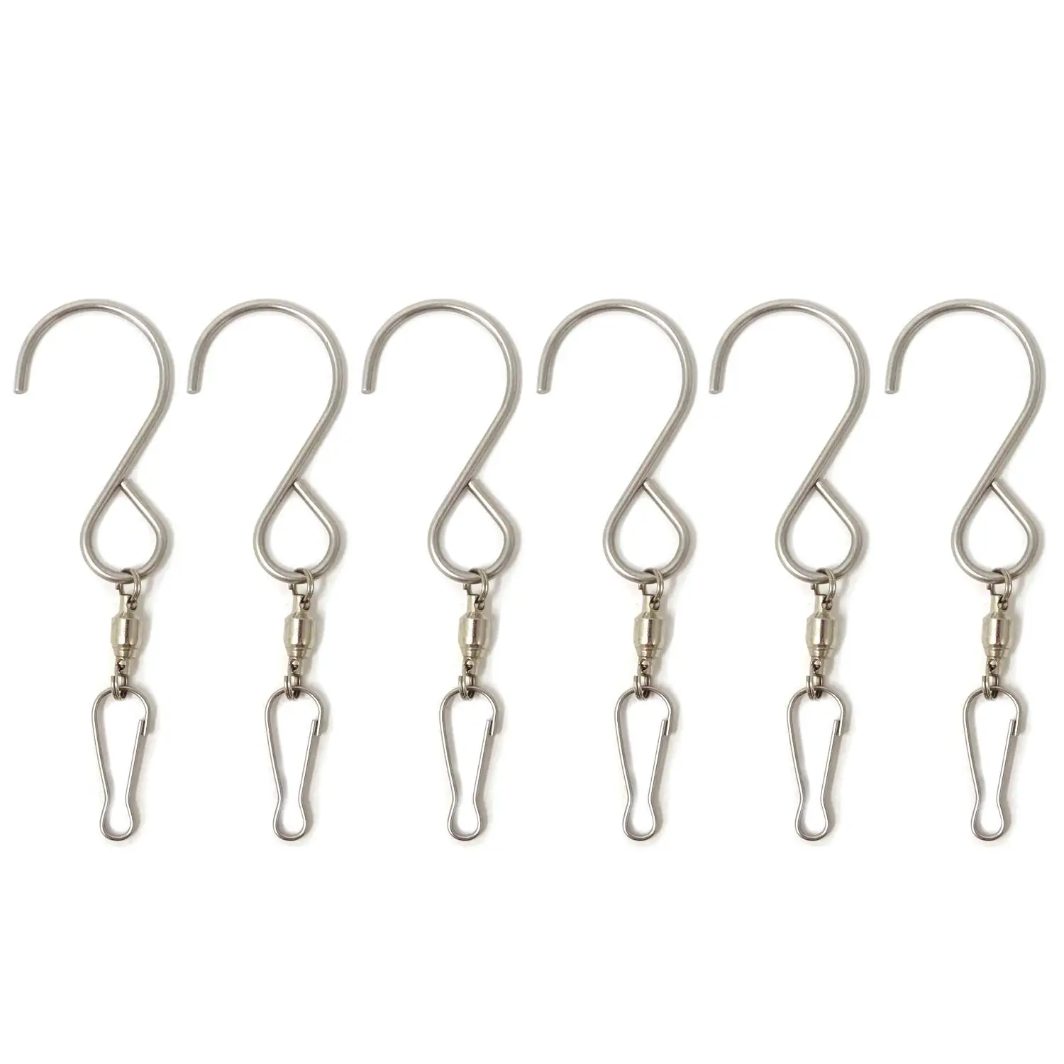Buy Swivel Clip Hanging Hooks for Wind Spinners Spiral Tails Twisters ...