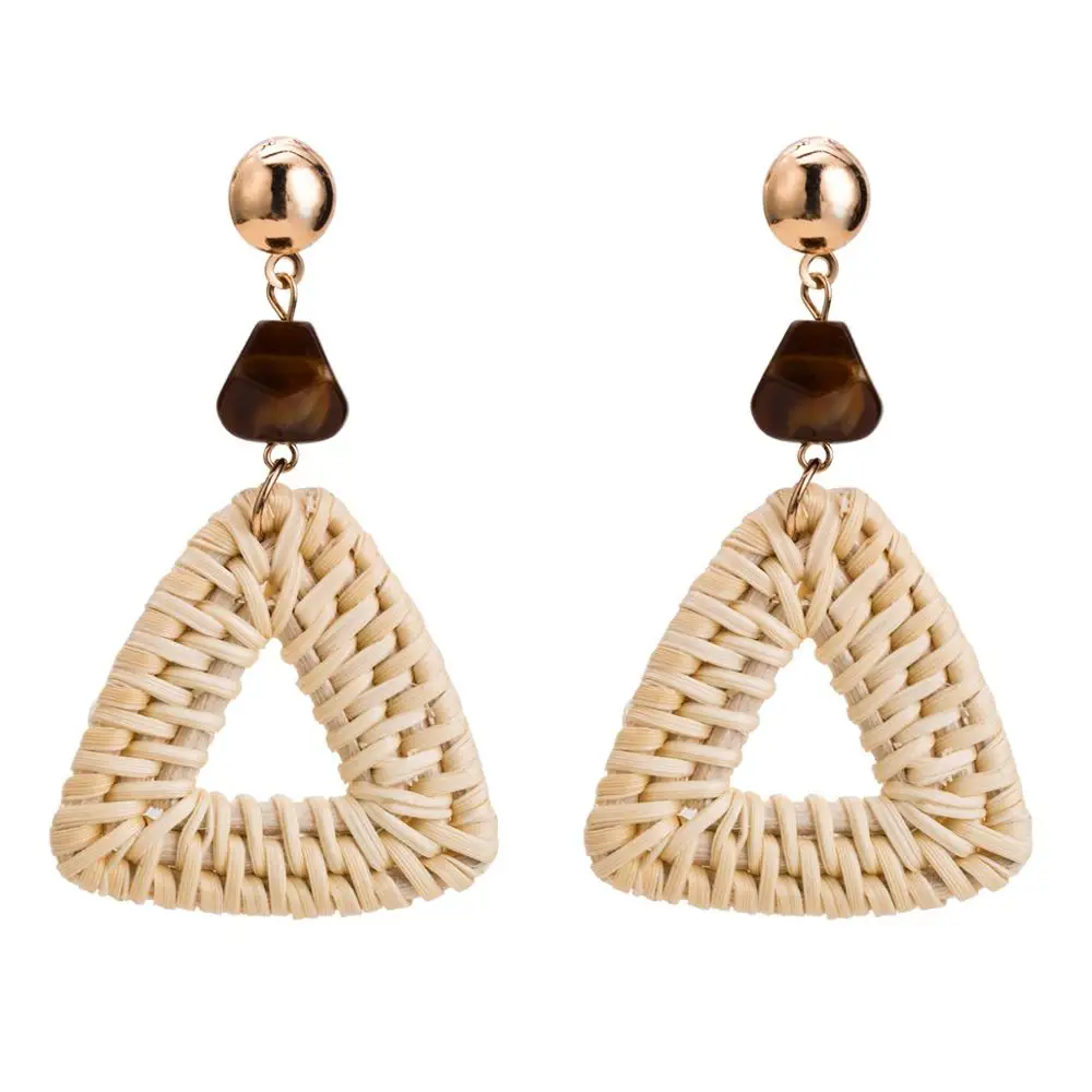 

2019 Newest Fashion Popular Trendy Design For Stylish Women Charm Earrings, As picture