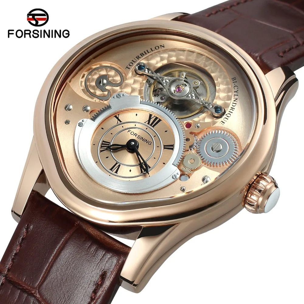 

Luxury Stainless Steel Case Band Reloj Hombre Forsining Wristwatch Factory Wholesale Automatic Men Watch, 5 color