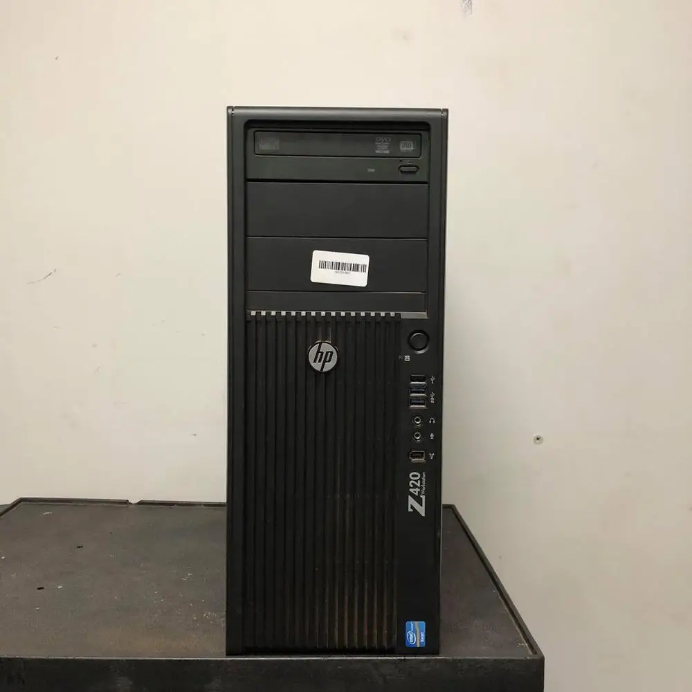 

HPE z420 E5-2609 2.8G /ECC-REG RAM 8G(4G*2 /250Ghdd/FX580 /DVD HP z420 WORKSTATION