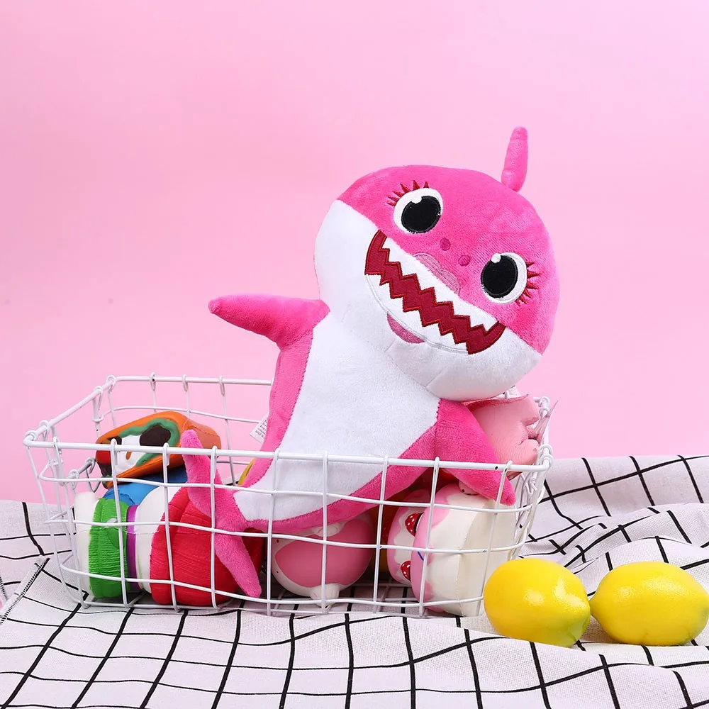 baby shark talking plush