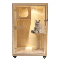 

Pet Supplies Luxury Cabinet Wooden Furniture Cats Amusement Park Play Cat House